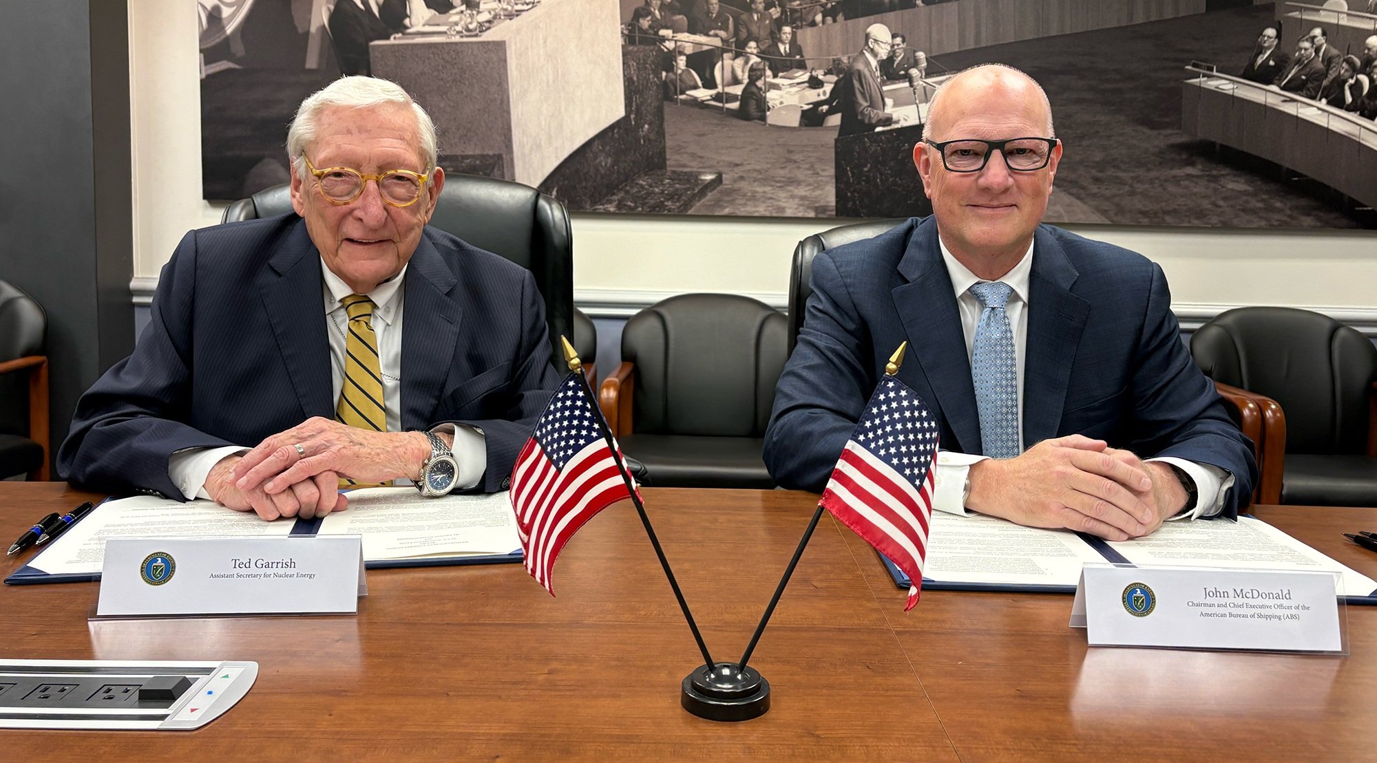 Workplace Agreement ABS and US Dept of Energy in maritime nuclear agreement - Smart ...
